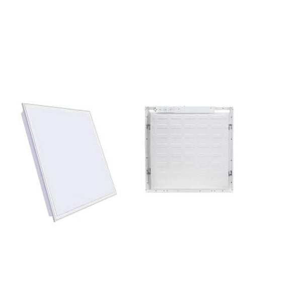 2x2Ft, Flat LED Panel Light for Office/Home- Power&CCT, 20/25/30/35/40W,3000/3500/4000/5000/6500K,120-277V, UL/DLC,5600 Lumen, Recessed Drop Ceiling, Lay in Fixture,(1 Pack)