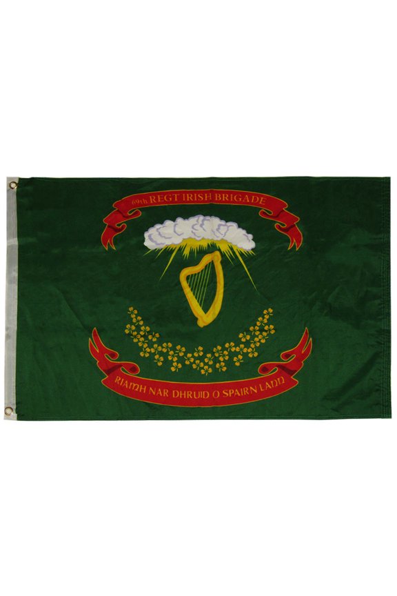 2x3 69th Irish Reg Brigade 100D Woven Poly Nylon Flag 2'x3' Banner Grommets