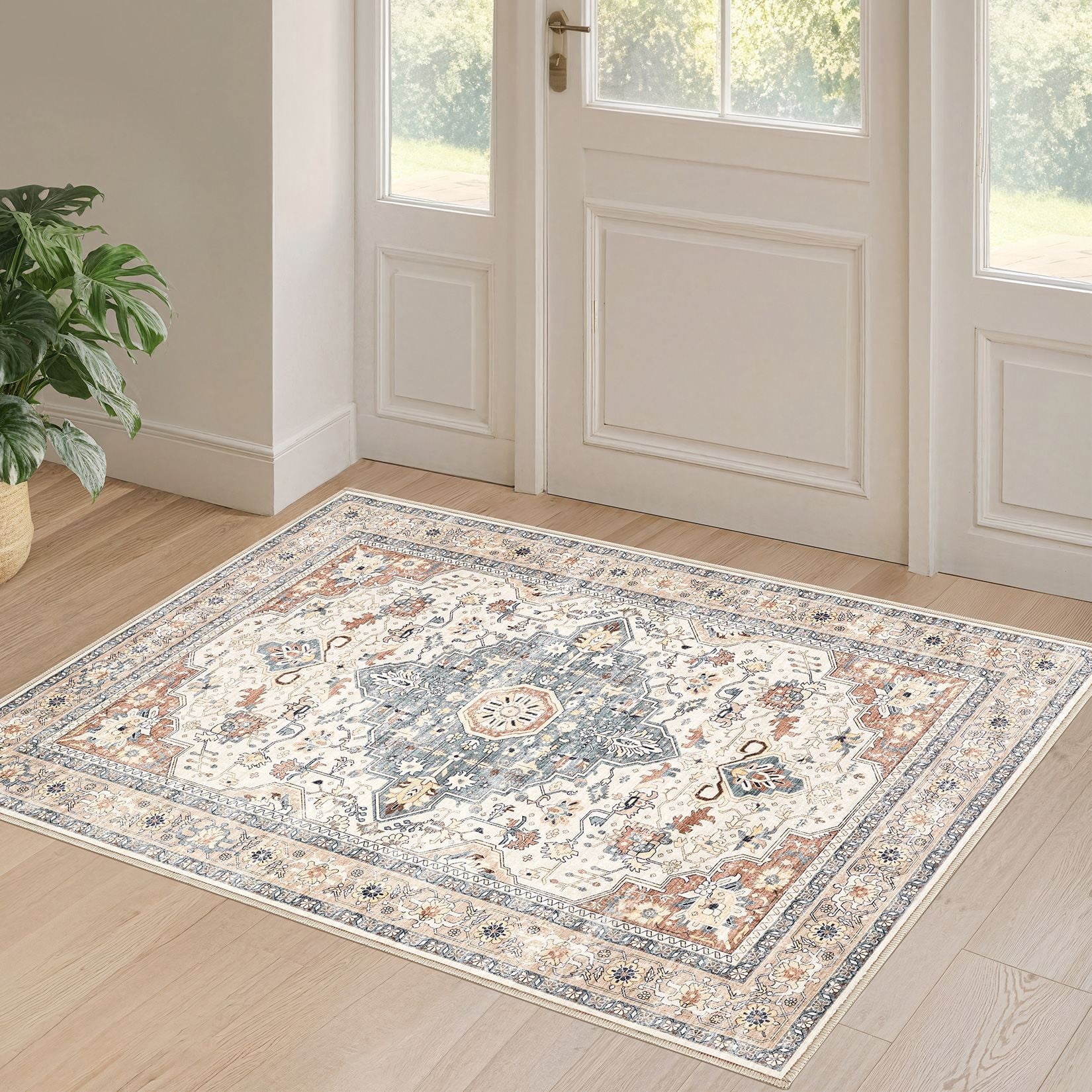 Toyoso Washable 2x3 Area Rug for Living Room Bedroom Home Decor Indoor ...