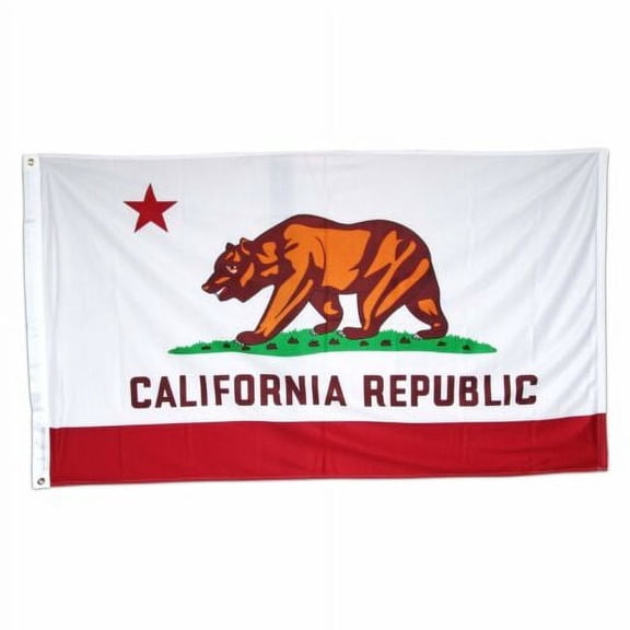 2x3 California State Polyester Nylon Flag 2'x3' Banner Grommets Fade Resistant