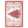 thumbnail image 1 of 2x3 Christmas Rug Non Slip Christmas Tree Print Kitchen Rugs Washable Area Rug, Low Pile Soft Holiday Decor Small Carpet for Entry Indoor Red, 1 of 7