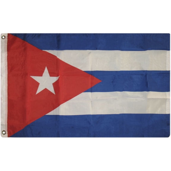 2x3 Cuba Cuban Flag 2'x3' House Banner Grommets Super Polyester 100D