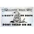 thumbnail image 1 of 2x3 Culpeper Culpepper Snake Liberty or Death Dont Tread Tea Party Flag 2'x3', 1 of 1