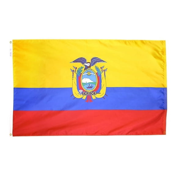 2x3' DURAWAVEZ ECUADOR NYLON FLAG CH&G