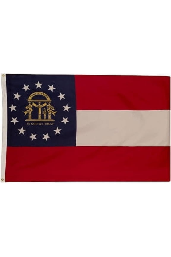 2x3' DURAWAVEZ GEORGIA NYLON FLAG CH&G