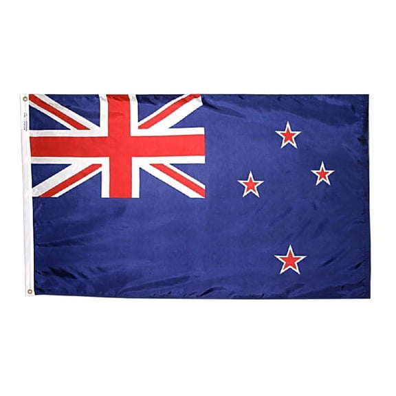 2x3' DURAWAVEZ NEW ZEALAND NYLON FLAG CH&G