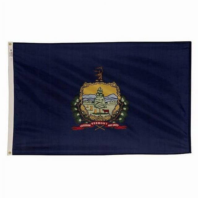 2x3' DURAWAVEZ VERMONT NYLON FLAG CH&G
