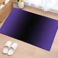 thumbnail image 1 of 2x3 Door Mat Rug, Purple Black Ombre Non-Skid Rubber Backing Large Rectangle Rugs - Living Room Bedroom Home Office, Gradient Contemporary Abstract Art Indoor Floor Mat Carpets Washable Rug, 1 of 9