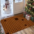 thumbnail image 1 of 2x3 Entryway Rug Bathroom Rugs for Front Door Bedroom Kitchen, Washable Vintage Print Carpet, Floor Mat with Non Slip Backing, 1 of 8
