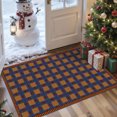 thumbnail image 1 of 2x3 Entryway Rug Bathroom Rugs for Front Door Bedroom Kitchen, Washable Vintage Print Carpet, Floor Mat with Non Slip Backing, 1 of 8
