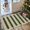 thumbnail image 1 of 2x3 Entryway Rug Bathroom Rugs for Front Door Bedroom Kitchen, Washable Vintage Print Carpet, Floor Mat with Non Slip Backing, 1 of 8