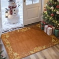 thumbnail image 1 of 2x3 Entryway Rug Bathroom Rugs for Front Door Bedroom Kitchen, Washable Vintage Print Carpet, Floor Mat with Non Slip Backing, 1 of 8
