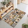 2x3 Farmhouse Animal Small Area Rug for Entryway, Washable Non Slip Low ...