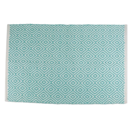 DII Rug Diamond Aqua
