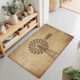 thumbnail image 1 of 2x3 Ft Entryway Area Rug, Country Windmill Kitchen Rug Runner Washable Floor Mat, Farmhouse Vintage Rustic Farm Barn Non Slip Indoor Door Mat Throw Carpet for Bathroom Living Room Bedroom, 1 of 8