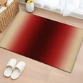 thumbnail image 1 of 2x3 Ft Entryway Area Rug, Dark Red Yellow Ombre Kitchen Rug Runner Washable Floor Mat, Farmhouse Modern Gradient Art Non Slip Indoor Door Mat Throw Carpet for Bathroom Living Room Bedroom, 1 of 8
