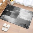 thumbnail image 1 of 2x3 Ft Entryway Area Rug, Grey Kitchen Rug Runner Washable Floor Mat, Modern Oil Painted Art Abstract Geometric Non Slip Indoor Door Mat Throw Carpet for Bathroom Living Room Bedroom, 1 of 8