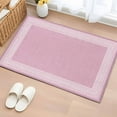 thumbnail image 1 of 2x3 Ft Entryway Area Rug, Pink Retro Greek Key Kitchen Rug Runner Washable Floor Mat, Geometric Greece Ancient Rustic Non Slip Indoor Door Mat Throw Carpet for Bathroom Living Room Bedroom, 1 of 8