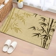 thumbnail image 1 of 2x3 Ft Entryway Area Rug, Vintage Bamboos Kitchen Rug Runner Washable Floor Mat, Ink Painting Retro Art Rustic Non Slip Indoor Door Mat Throw Carpet for Bathroom Living Room Bedroom, 1 of 8