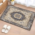 thumbnail image 1 of 2x3 Ft Entryway Area Rug, Vintage Boho Kitchen Rug Runner Washable Floor Mat, Rustic Southwestern Geometric Ethnic Non Slip Indoor Door Mat Throw Carpet for Bathroom Living Room Bedroom, 1 of 8