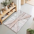 thumbnail image 1 of 2x3 Ft Entryway Area Rug, Wooden Plank Kitchen Rug Runner Washable Floor Mat, Vintage Farmhouse Barn Door Wood Board Beige Non Slip Indoor Door Mat Throw Carpet for Bathroom Living Room Bedroom, 1 of 8