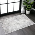 thumbnail image 1 of 2x3 Loom & Area Rug In Grey/multi Abstract - Non-shedding, Stain , Captivating For Bedroom, Living, Dining Charming Room, Living, 1 of 2