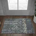 thumbnail image 1 of 2x3 Modern Dark Gray Small Area Rug, Throw Mat for Indoor Entry | Ideal for Kitchen or Bathroom Rugs 2' x 3', 1 of 8