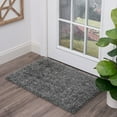 thumbnail image 1 of Bliss Rugs Transitional Solid Color 2' x 3' Gray Polypropylene Indoor Area Rug, 2' x 3', 1 of 10