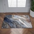 thumbnail image 1 of 2x3 Modern Navy Small Area Rug, Throw Mat for Indoor Entry | Ideal for Kitchen or Bathroom Rugs 2' x 3', 1 of 7