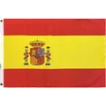 thumbnail image 1 of 2x3 National Spanish Flag of Spain Country Banner Espana Madrid 100D, 1 of 2