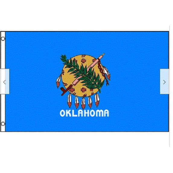 2x3 Oklahoma Flag 2'x3' House Banner grommets super polyester