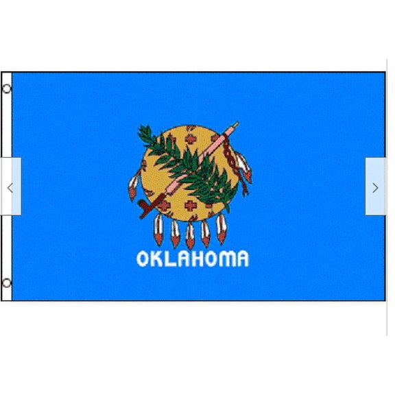 2x3 Oklahoma Flag 2'x3' House Banner grommets super polyester