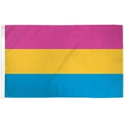 2x3 Pansexual Waterproof Flag Gay Pride LGBTQ Omnisexual Outdoor Banner New
