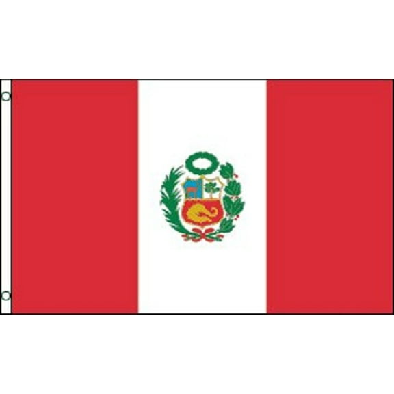2x3 Peru Flag Peruvian Banner South American Country Pennant Outdoor 24x36