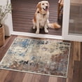 thumbnail image 1 of DEORAB 2x3 Area Rugs for Living Room, Low Pile Lightweight Easy Clean Soft Machine Washable Rugs, Non Slip Doormat, Rug for Bedroom, Front Door and Bathroom, 1 of 11