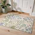 thumbnail image 1 of DEORAB 2x3 Machine Washable Rugs for Living Room Vintage Floral Doormat, Non Slip Rubber Backing, Flat Pile Rug for Bedroom Entryway doorways Home Office, 1 of 5
