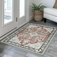 thumbnail image 1 of 2x3 Rug for Entryway, Indoor Front Door Mats Entrance, Small Rugs Washable for Kitchen Bedroom Non Slip, Red, 1 of 6
