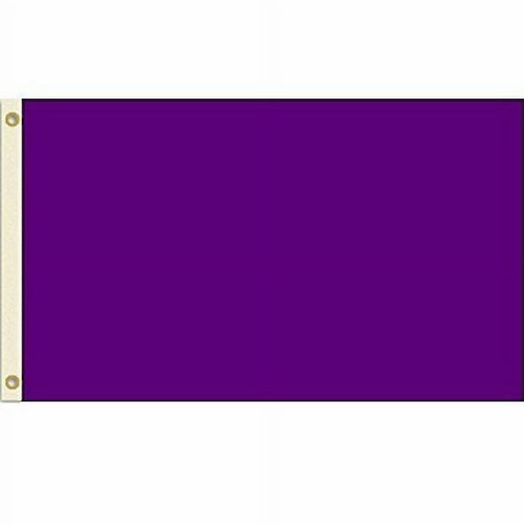 2x3 Solid Purple 200D Flag