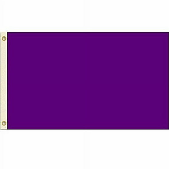 2x3 Solid Purple 200D Flag