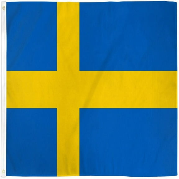 2x3 Sweden Flag Swedish Banner Country Pennant Indoor Outdoor 24x36 inches