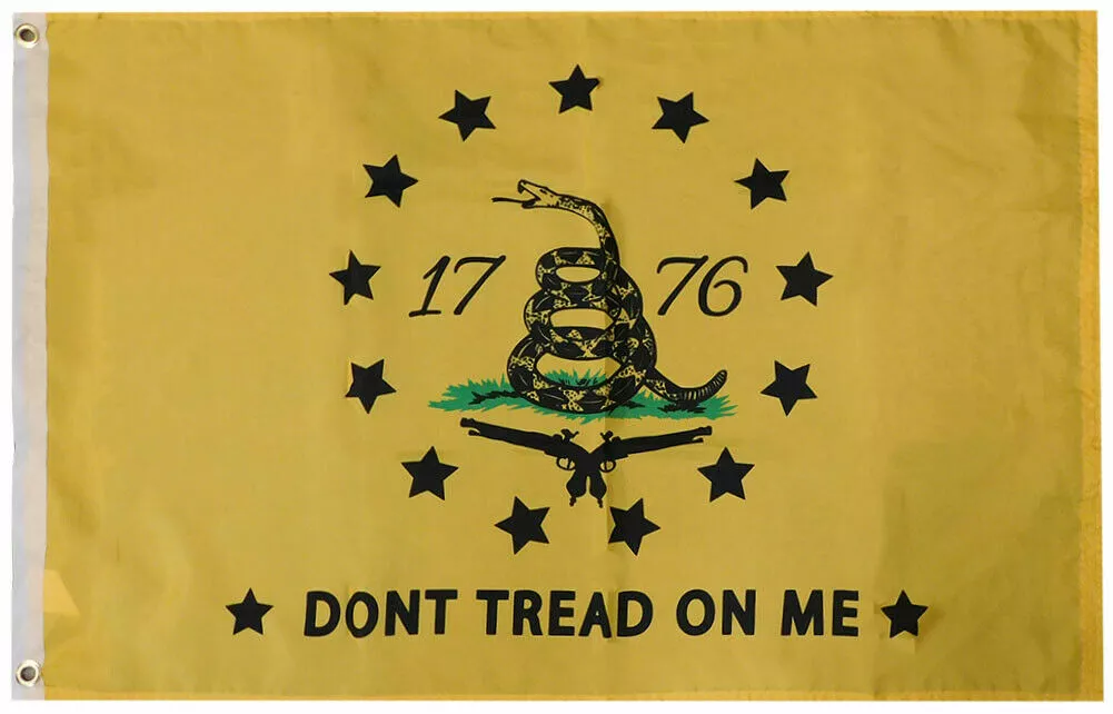 2x3 TRUMP 2024 Gadsden Don't Tread on Me Betsy Ross GUNS NRA 1776 Flag