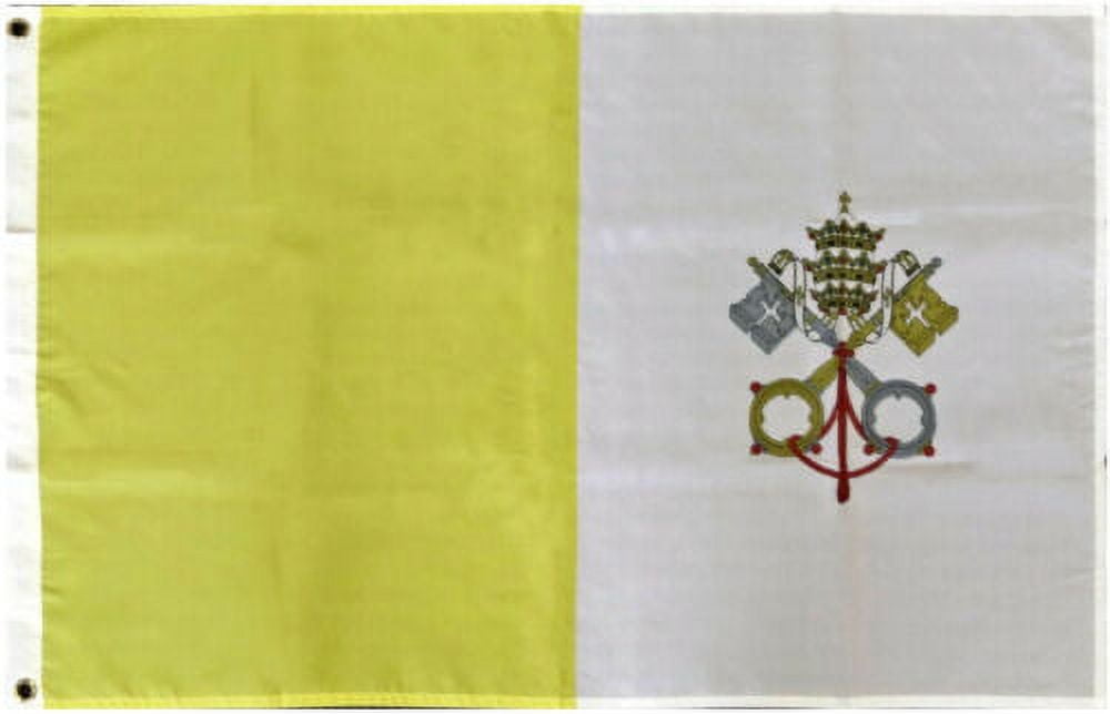 Pope Roma Flag 2x3 Vatican City Flag Holy See Papal State Pope Rome Italy Roman ...