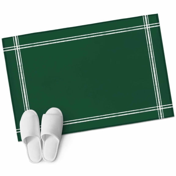 2x3 Washable Area Rugs,Dark Hunter Green Non-Slip Soft Rug Indoor Carpet,Floor Rugs for Living Room Bedroom