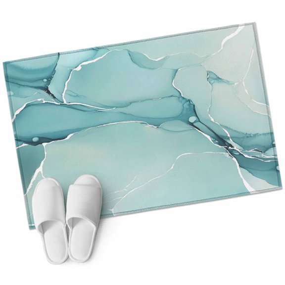 2x3 Washable Area Rugs,Gradient Marble Agate Stone Non-Slip Soft Rug Indoor Carpet,Floor Rugs for Living Room Bedroom