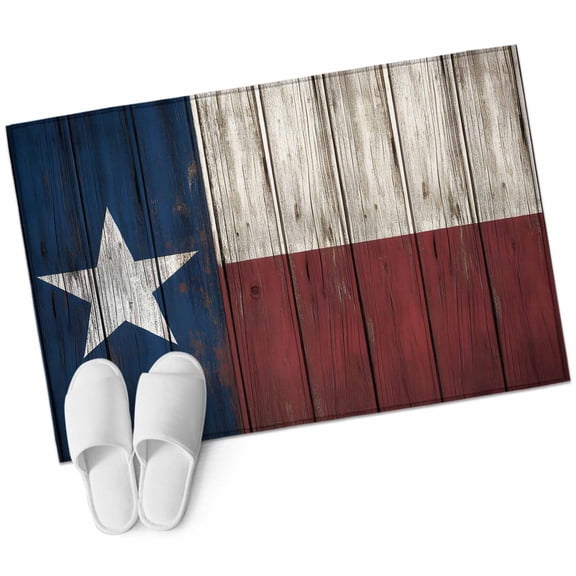 2x3 Washable Area Rugs,Independence Day USA State Flag Star Non-Slip Soft Rug Indoor Carpet,Floor Rugs for Living Room Bedroom