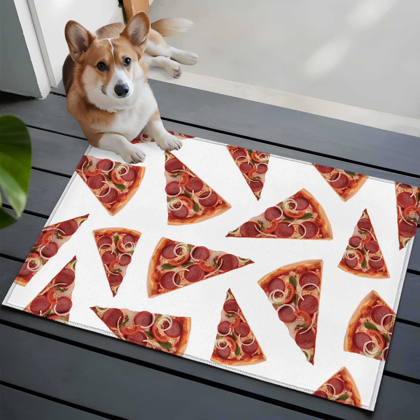 2x3 Washable Entryway Rug, Realistic Food Non-Slip Area Rug for Front ...