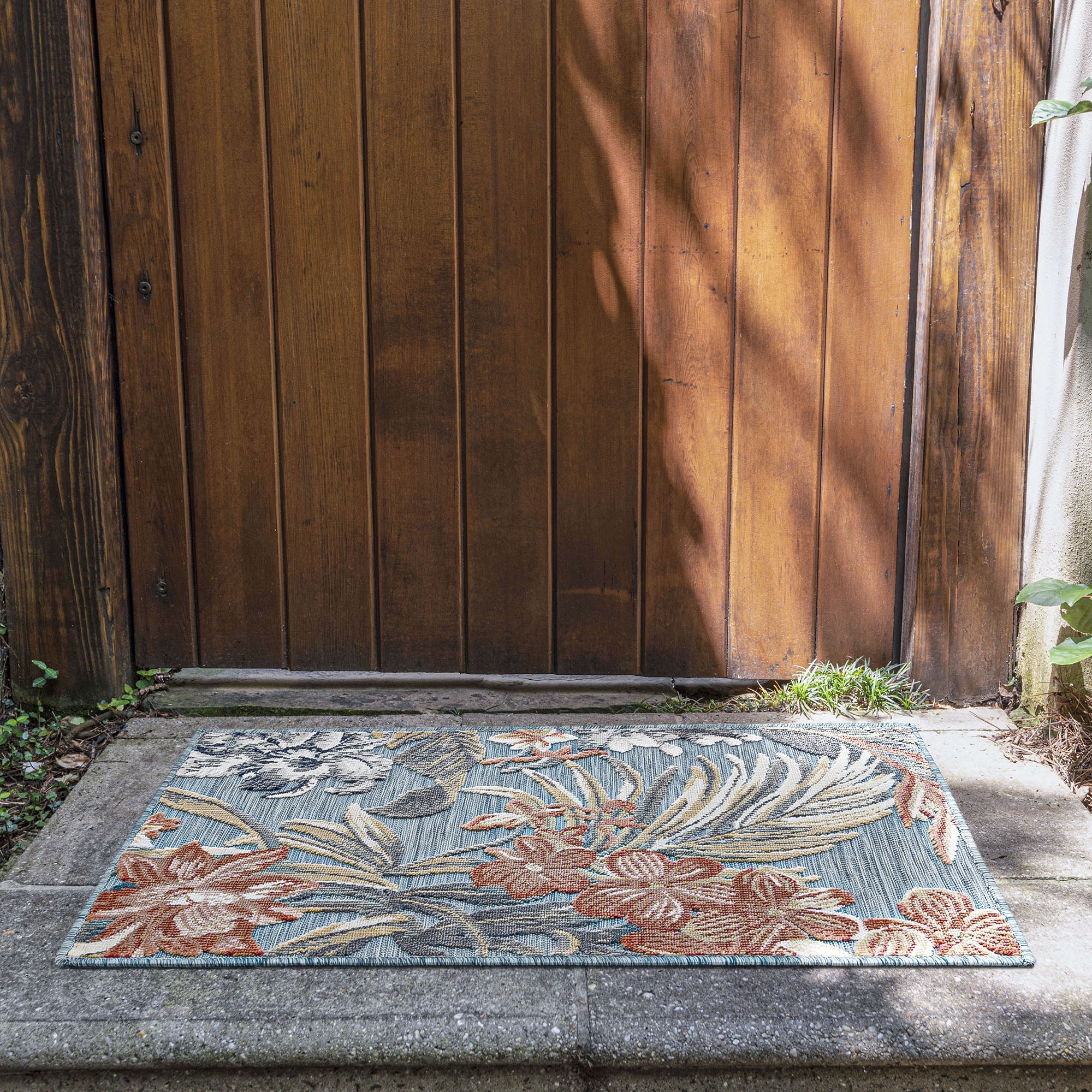 2x3 Water Resistant, Small Indoor Outdoor Rugs for Patios, Front Door ...