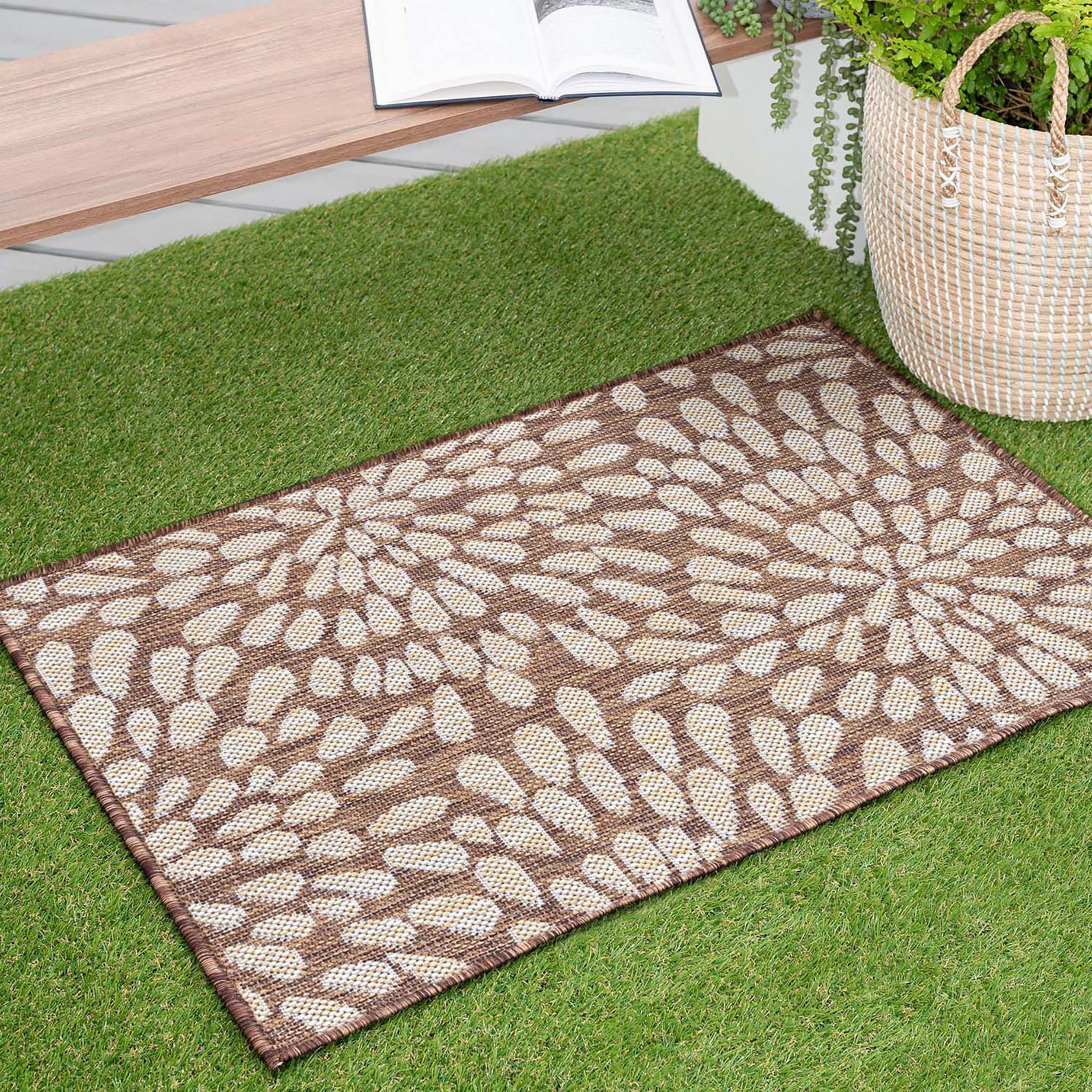 2x3 Water Resistant, Small Indoor Outdoor Rugs for Patios, Front Door ...