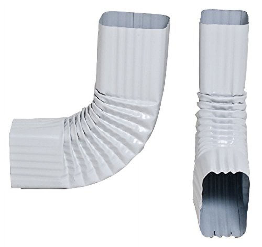 2x3 and 3x4 Downspout Gutter Elbows Choose from 30 degree, 45