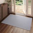 thumbnail image 1 of QiCaiJia 2x3 ft Gray Boho Runner Rugs Mat Non Slip Woven Kitchen Runners for Hallways Washable, Soft Long Entryway Laundry Hall Floor Runner Carpet for Indoor Backdoor Bedroom Kitchen Living Room, 1 of 7